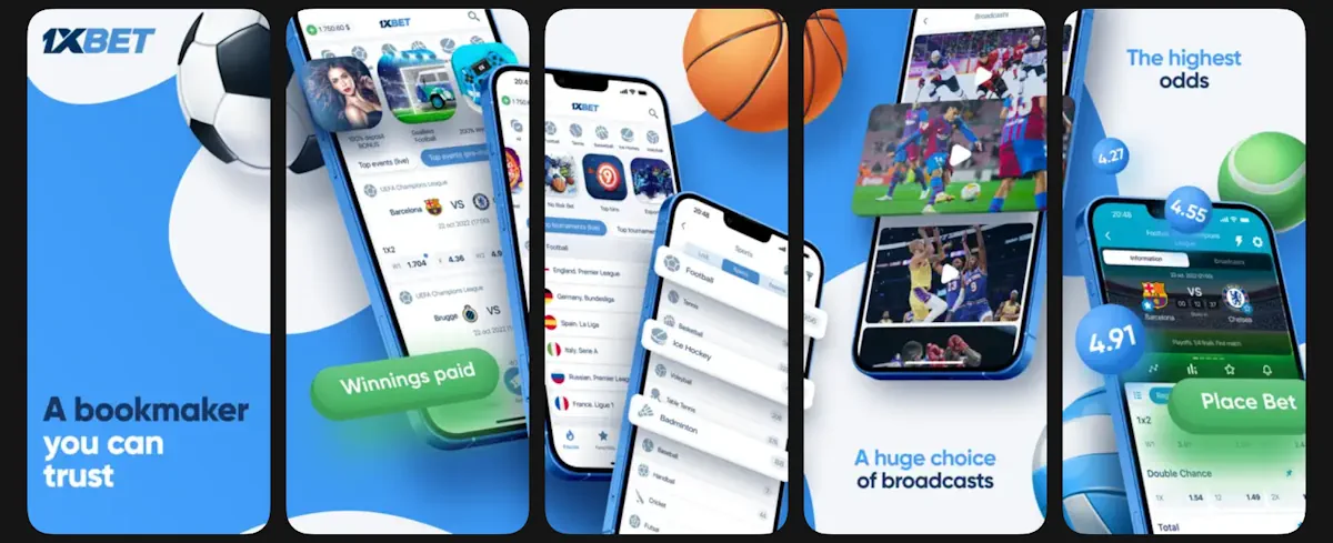 1xBet App App Store Screenshot